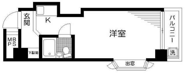 日神パレス高井戸の間取り