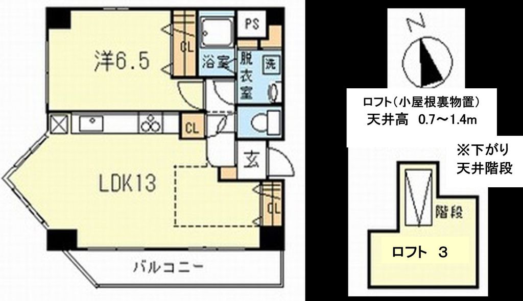 クレストハウス駒沢の間取り