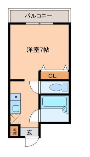 揖保郡太子町沖代のマンションの間取り