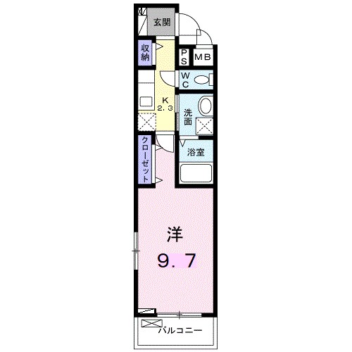 ヴィクトワール　オカの間取り