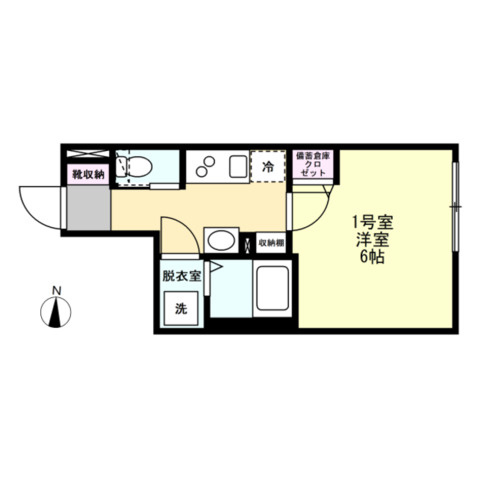 【プレミアムコート川崎東門前の間取り】