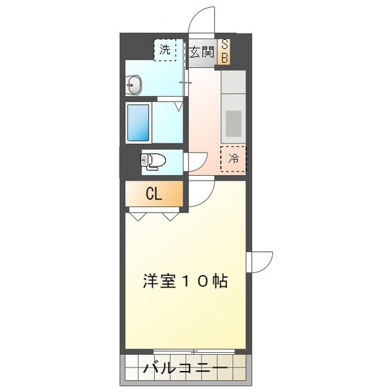 グレイティア四日市の間取り