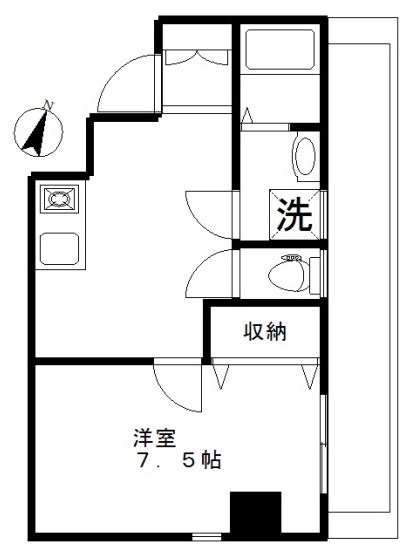 ガーデンシティ奥沢の間取り