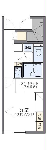 レオパレスシーダー　１の間取り