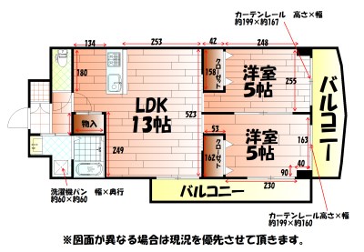 ロイヤルノースナインの間取り