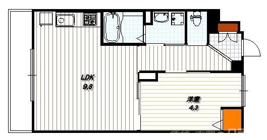 クオリア参番館の間取り