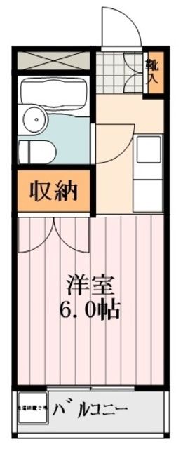 青梅市長淵のマンションの間取り