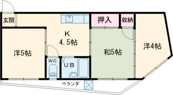 邦和ビル７の間取り