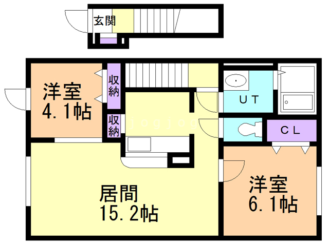 サニーパークIの間取り