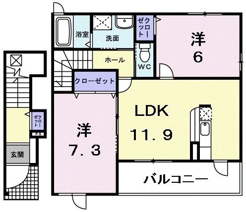 フォレスト　レーンの間取り