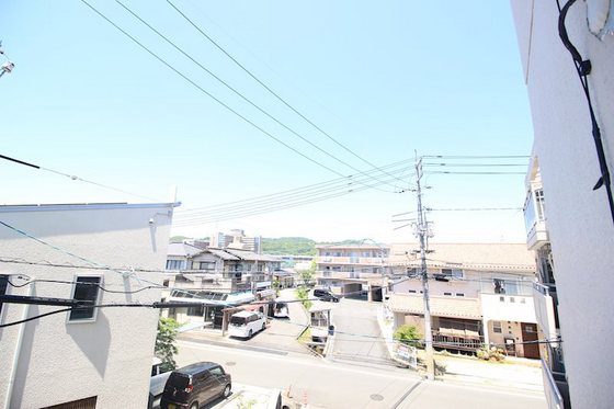 【岡山市北区横井上のマンションの眺望】