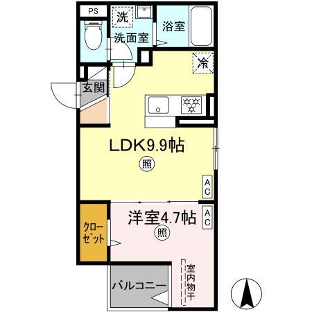 ルリアン千住緑町の間取り