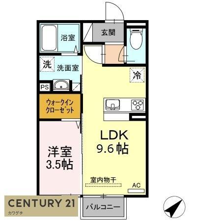 ヴィーナス理科大前の間取り