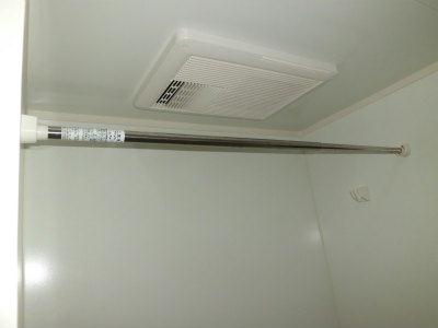 その他　浴室乾燥機。洗濯物を乾かせます。