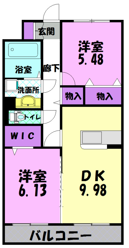 ジュールフェリエの間取り