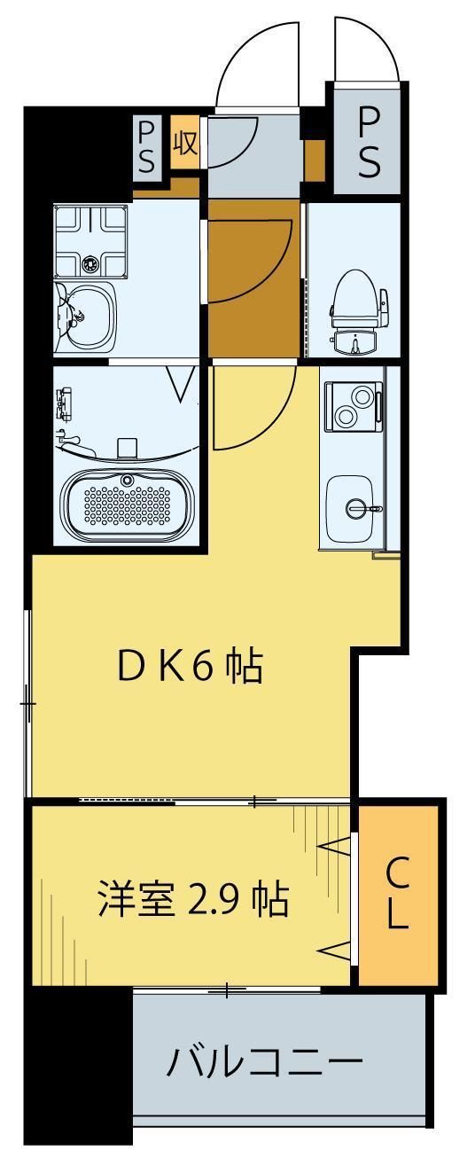 シェルグランデ原町の間取り