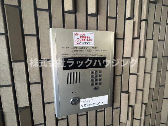 【門真市小路町のマンションのセキュリティ】