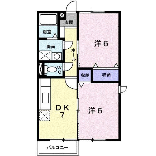 ステラ猪野の間取り