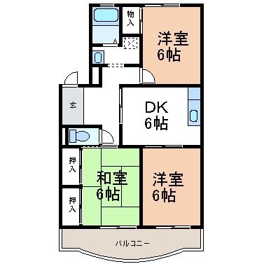 パークハイツ東刈谷の間取り