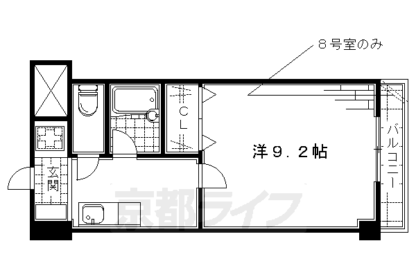 ソラール稲栄の間取り