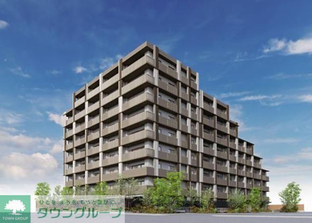 【大田区東矢口のマンションの建物外観】