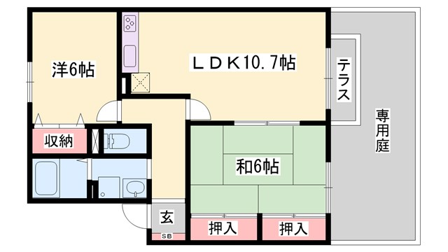 ファミールハイツの間取り