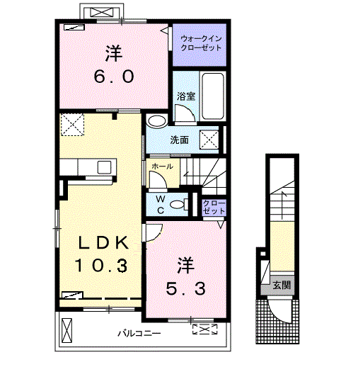 ブローテの間取り