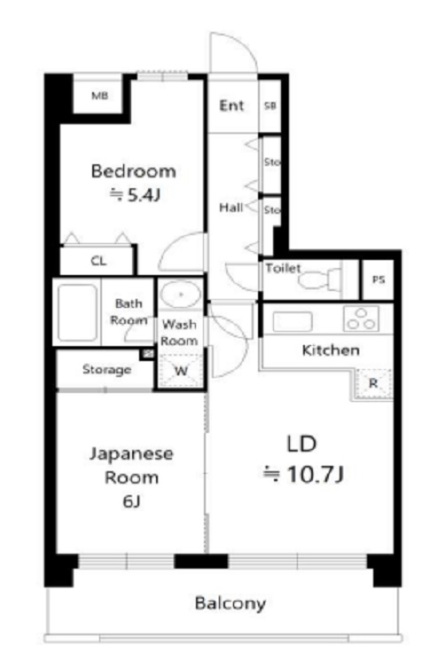 メイツ大森西の間取り