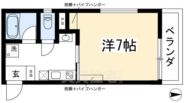 ネクストライフ太秦森ヶ前の間取り