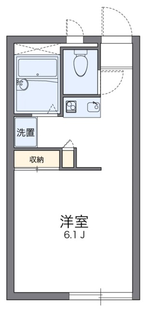 レオパレスゴットインの間取り