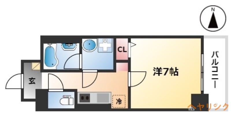 アクアコート大曽根の間取り