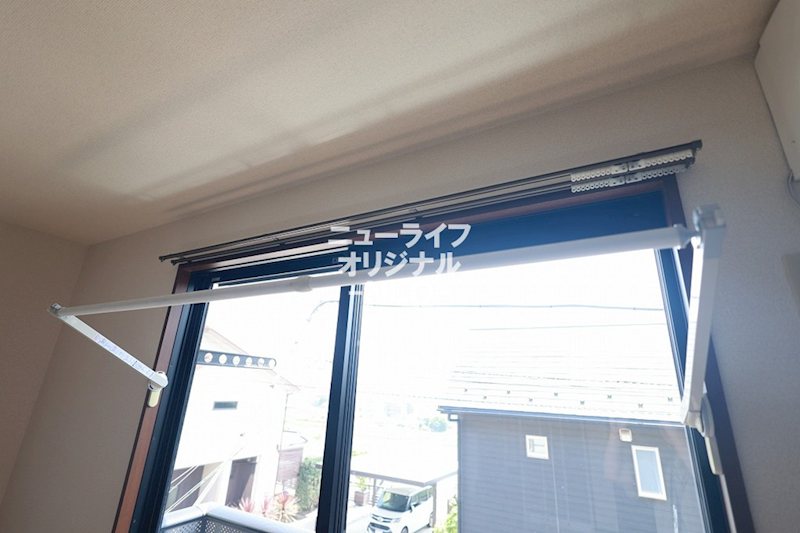 その他設備　雨の日のお洗濯や花粉対策に便利な室内物干し付き☆