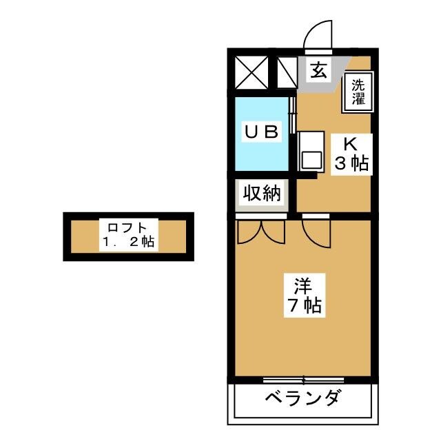 フォレスト1の間取り写真