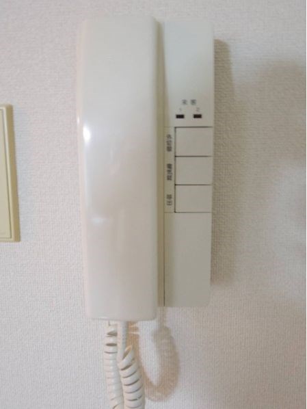 セキュリティ　インターホンです。