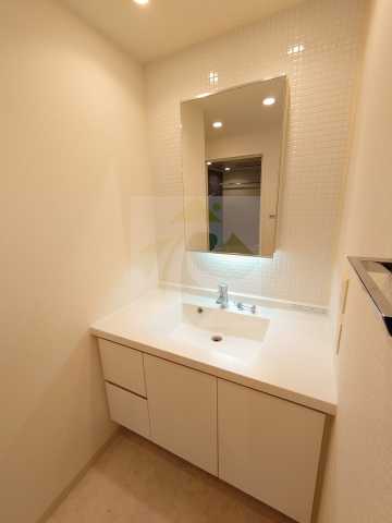 洗面設備　パークキューブ目黒タワー