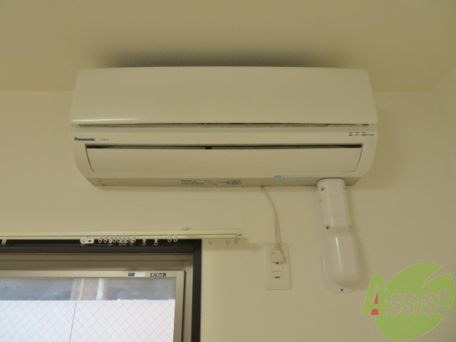 その他設備　エアコンがあれば暑い日が続いても快適に過ごせますね。