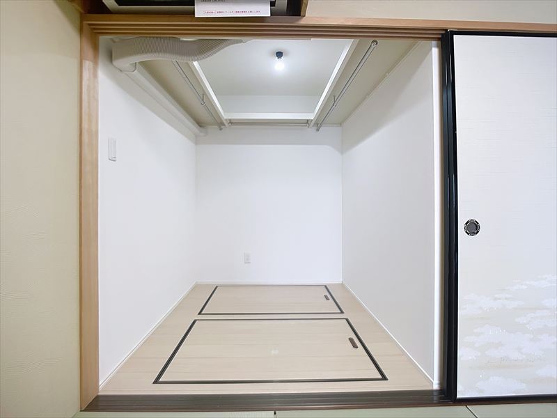 収納　ウォークインクローゼット