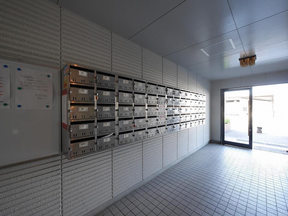 駐車場　集合ポスト