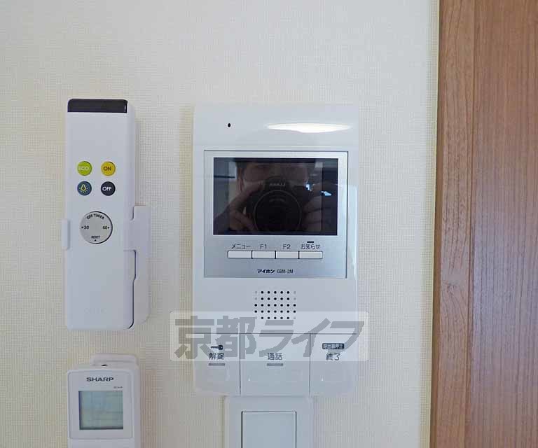 セキュリティ　テレビホンです。