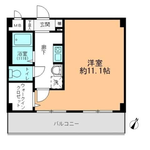 ロジュマンの間取り写真