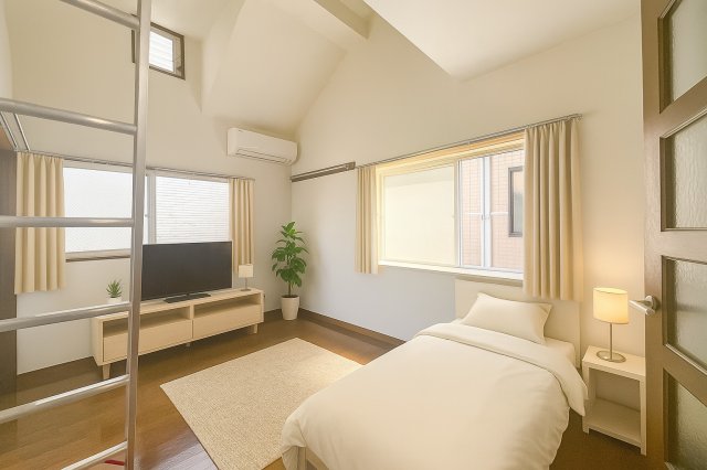 居室・リビング　家具配置イメージ画像です