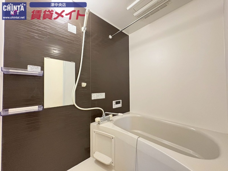 バス・シャワールーム　同じ物件、別部屋の写真です