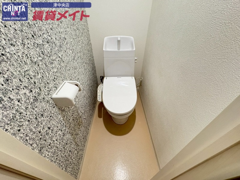 トイレ　同じ物件、別部屋の写真です