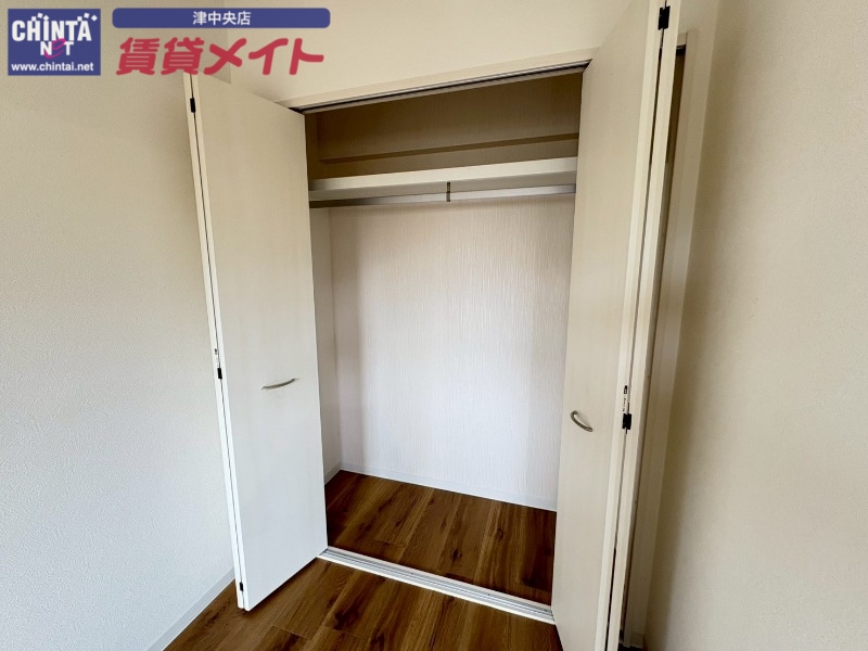 収納　同じ物件、別部屋の写真です