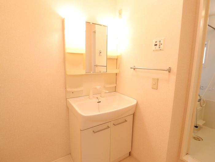 洗面設備　※同タイプの部屋写真です
