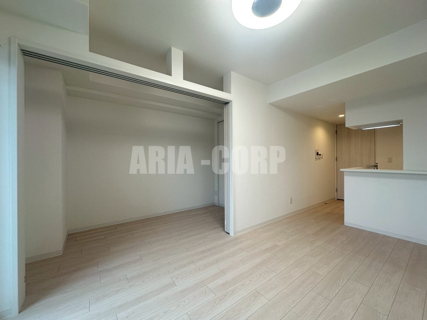 居室・リビング　アウトポール設計でお部屋を広くお使い頂けます。