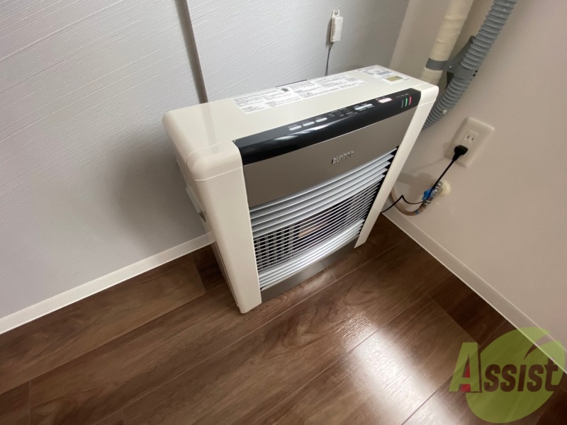 その他設備　ガス暖房です。寒い冬もこれで乗り切りましょう！