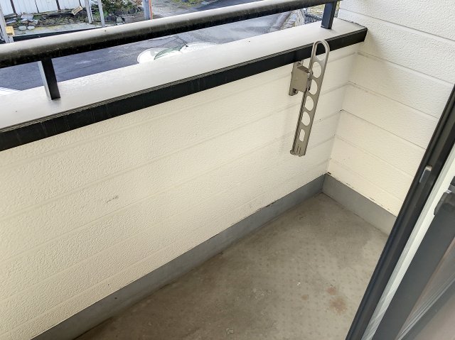 バルコニー　広々としたバルコニーです