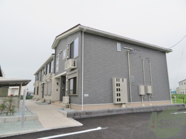 建物外観　岩沼市下野郷字北谷地１５２（リヴァープレッソ）