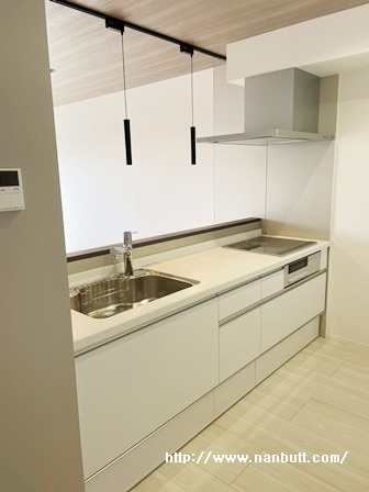 キッチン　IHクッキングヒーター付システムキッチン